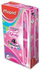 Maped 4-kleuren balpen Twin Tip Girl