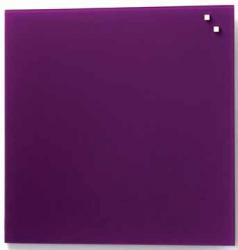 Naga magnetisch glasbord 45 x 45 cm paars
