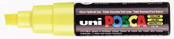 Uni-ball Paint Marker Posca PC-8K beitelpunt 8mm geel