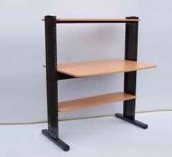 Computertafel RD 1100 antraciet-beuken