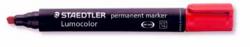 Staedtler permanente marker 350 rood schuine punt