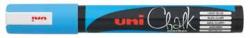 Uni-ball krijtmarker lichtblauw ronde punt