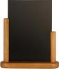Securit tafelkrijtbord Elegant formaat A5 - teak 