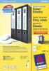Avery printbare rugetiketten 'Block Out' wit 192 x 38 mm - Doos van 700 stuks