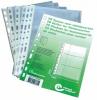 Rillstab Lot de 10 sacs pour classeur carte visite