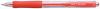 Uni-ball balpen Laknock rood 0.7mm fijne punt 