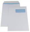 Gallery zak-enveloppen 230x310mm met strip venster Rechts - Pak van 250 stuks