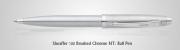Sheaffer 100 Brushed Chroom Nikkel trim balpen