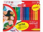 Bruynzeel viltstift SuperPoints - 20 stiften in kartonnen etui