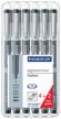 Staedtler fineliner Pigment Liner etui van 4 + 2 GRATIS