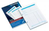 Atlanta rekeningblokken 14,8 x 21 cm (A5) - 1 vel carbon