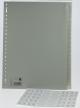 5Star 23-gaats transparante tabbladen A4 uit PP - Set 1-20