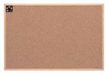 5Star kurkbord / prikbord 60x90 cm met houten kader