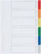 5Star tabbladen A4 11-gaats met indexblad - 6 tabs geassorteerde kleuren 