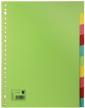 5Star tabbladen A4 uit gekleurd karton 10 tabs