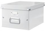 Leitz opbergdoos Wow Click & Store A4 wit