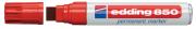 Edding permanente marker 850 rood 