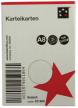 5Star witte systeemkaarten A8 gelijnd - Pak van 100 stuks