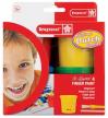 Bruynzeel vingerverf - 4 potjes van 125 ml