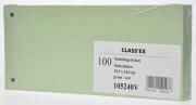 Class'ex verdeelstroken / tabbladen groen