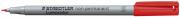 Staedtler OHP-marker Lumocolor rood