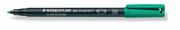 Staedtler OHP-marker Lumocolor Permanent 313-5 groen superfijn 