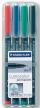 Staedtler OHP-marker Lumocolor Permanent geassorteerde kleuren  