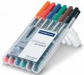 Staedtler OHP-marker Lumocolor Permanent ass. kleuren Fijn