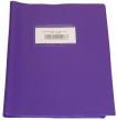 Schriftomslagen paars uit PVC 