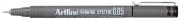 Artliner fineliner Drawing System 0,05 mm