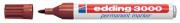 Edding permanent marker e-3000 bruin 
