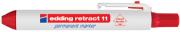 Edding permanent marker Retract 11 rood 