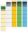 Elba Rado zelfklevende rugetiketten 59 x 190 mm 