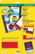 Avery afneembare neonroze etiketten 38x21mm