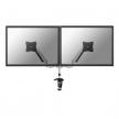 Newstar dubbele monitorarm FPMA-D950D zilver