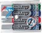 Pentel whiteboardmarker Maxiflo - Etui van 4 stuks