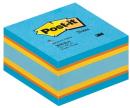 Post-it® Notes memokubussen blauw/oranje 76 x 76 mm