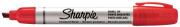 Sharpie permanent marker beitelvormige punt rood