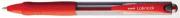 Uni-ball balpen Laknock 1mm medium punt rood