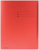 Esselte dossiermap A4 uit karton 180g/m² rood met overslag van 1 cm  