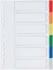 5Star tabbladen A4 11-gaats met indexblad - 6 tabs geassorteerde kleuren 