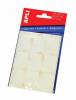 Apli witte etiketten in etui 22x32mm