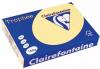 Clairefontaine gekleurd papier Trophée Pastel kanariegeel 