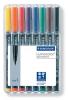 Staedtler OHP-marker Lumocolor Permanent geassorteerde kleuren 
