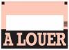 Affiche A louer  