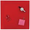 Desq magnetische glasbord rood 45x45 cm