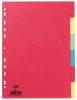 Elba tabbladen A4 uit karton 160 g/m² 6 gekleurde tabs