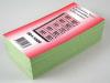 Garderobeblokken 12x20 cm groen 