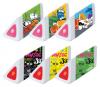 Maped gum Pyramide Tatoo geassorteerde dessins