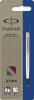 Parker rollervullingen medium punt blauw op blister